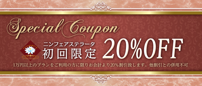 ２０％割引クーポン